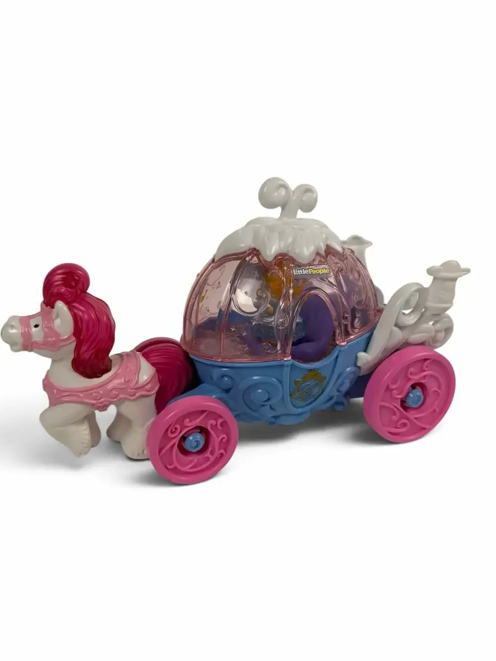 Fisher-Price Little People Disney Cinderella's Lights and Sounds Carriage